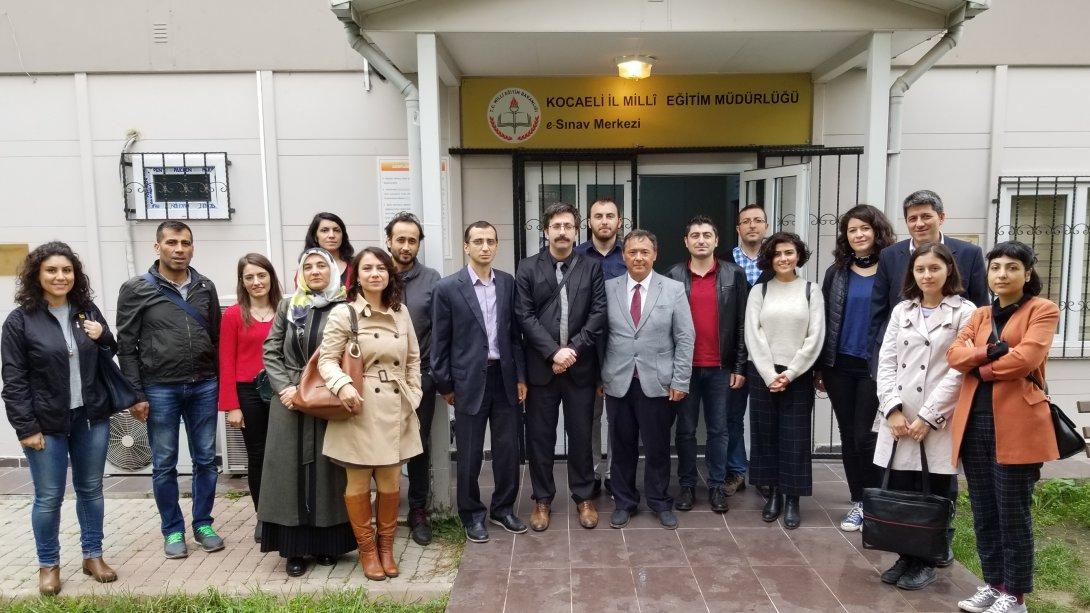 İstanbul Ölçme Değerlendirme Merkezi Merkezimizi ziyaret etti.